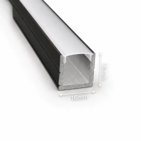 پروفیل تک لاین روکار MDF عمق 16MM