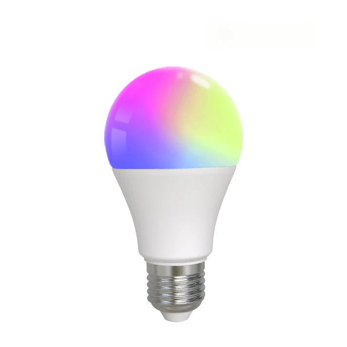 لامپ هوشمند LED بلوتوثی با قابلیت تنظیم رنگ و روشنایی | مدل BB-TDA9-RCW-E27-MS
