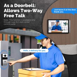 پنل کنترل مرکزی هوشمند Moes Tuya